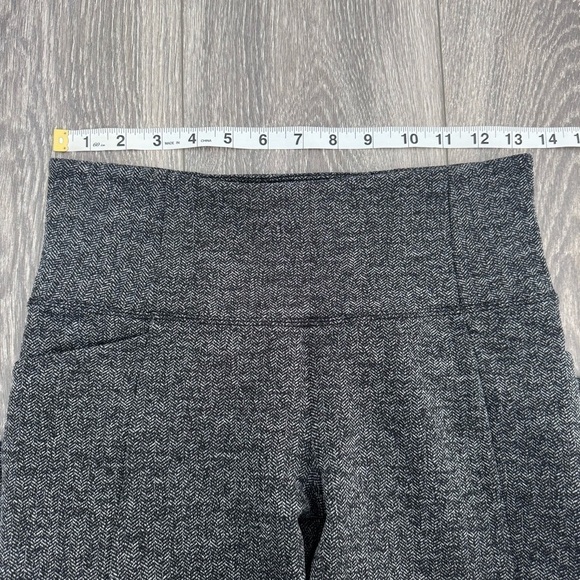 Athleta Mid-Rise Herringbone Mercer Compression Tight Side Pocket Leggings XS - Picture 7 of 10
